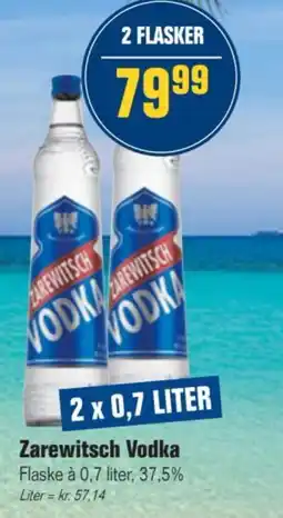 Otto Duborg Zarewitsch Vodka tilbud