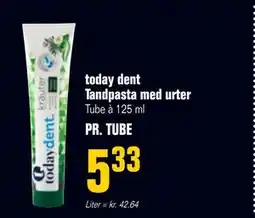 Poetzsch Padborg today dent Tandpasta med urter, DKK 5.33 tilbud