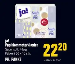 Poetzsch Padborg ja! Papirlommetørklæder, DKK 22.2 tilbud