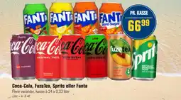 Otto Duborg Coca-Cola, FuzeTea, Sprite eller Fanta tilbud