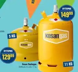 Otto Duborg Kosan flaskegas tilbud