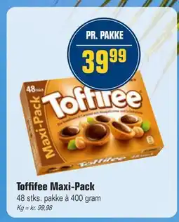 Otto Duborg Toffifee Maxi-Pack, DKK 39.99 tilbud