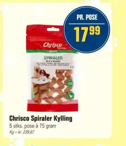 Otto Duborg Chrisco Spiraler Kylling tilbud