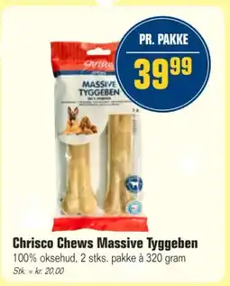 Otto Duborg Chrisco Chews Massive Tyggeben tilbud