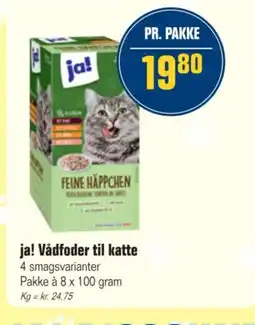 Otto Duborg Ja! Vådfoder til katte tilbud