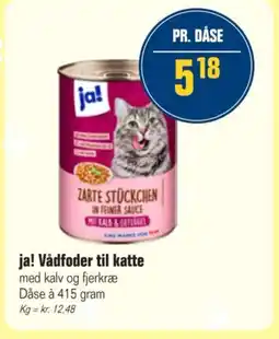 Otto Duborg Ja! Vådfoder til katte tilbud