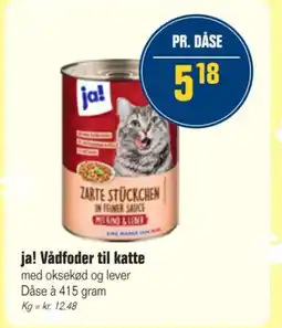 Otto Duborg Ja! Vådfoder til katte tilbud