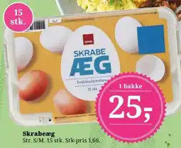 Dagli'Brugsen Skrabeæg tilbud