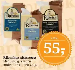 Dagli'Brugsen Riberhus skæreost tilbud