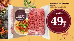 Dagli'Brugsen Coop hakket oksekød 8-12% tilbud
