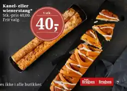 Dagli'Brugsen Kanel- eller wienerstang tilbud