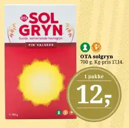 Dagli'Brugsen OTA solgryn tilbud