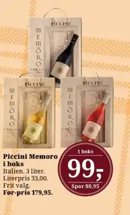 Dagli'Brugsen Piccini Memoro i boks tilbud