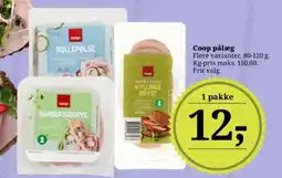 Dagli'Brugsen Coop pålæg tilbud
