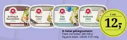 Dagli'Brugsen K-Salat pålægssalater tilbud