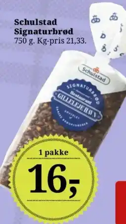 Dagli'Brugsen Schulstad Signaturbrød tilbud