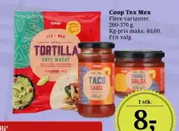 Dagli'Brugsen Coop Tex Mex tilbud