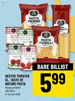 Løvbjerg Gestus tomater el. taste of nature pasta tilbud