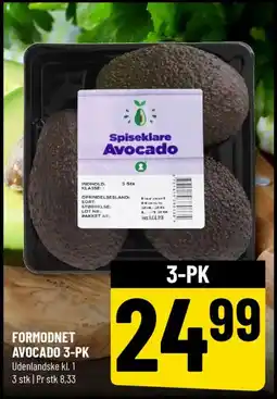 Løvbjerg Formodnet avocado 3-pk tilbud
