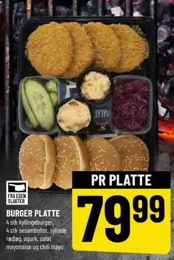 Løvbjerg Burger platte tilbud