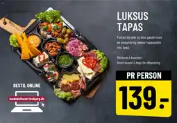 Løvbjerg Luksus tapas tilbud