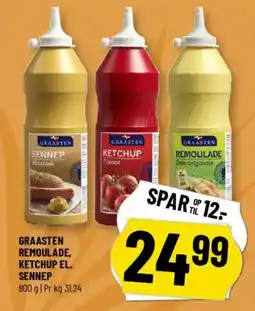 Løvbjerg GRAASTEN Remoulade, ketchup el. sennep tilbud