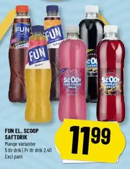 Løvbjerg Fun el. scoop saftdrik tilbud