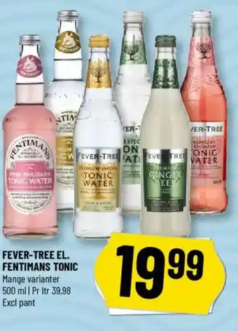 Løvbjerg Fever-tree el. fentimans tonic tilbud