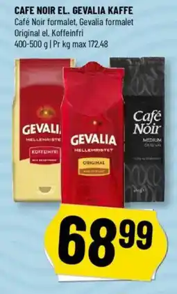 Løvbjerg GEVALIA Cafe noir el. kaffe tilbud