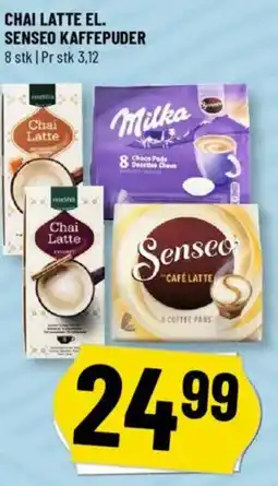 Løvbjerg Chai latte el. senseo kaffepuder tilbud