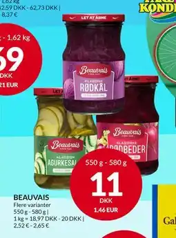 Nielsen's Discount Beauvais, DKK 11 tilbud