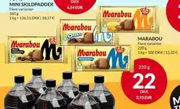 Nielsen's Discount MARABOU, DKK 22 tilbud
