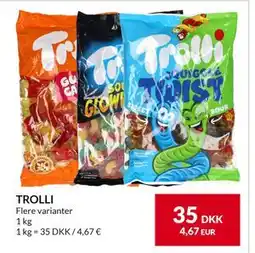 Nielsen's Discount TROLLI, DKK 35 tilbud
