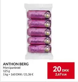 Nielsen's Discount ANTHON BERG, DKK 20 tilbud