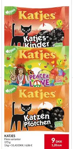 Nielsen's Discount KATJES, DKK 9 tilbud