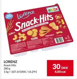 Nielsen's Discount LORENZ, DKK 30 tilbud