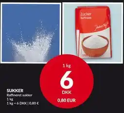 Nielsen's Discount SUKKER, DKK 6 tilbud