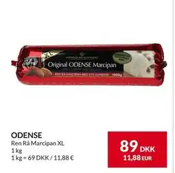 Nielsen's Discount ODENSE Ren Rå Marcipan XL, DKK 11.88 tilbud