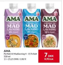 Nielsen's Discount AMA, DKK 7 tilbud
