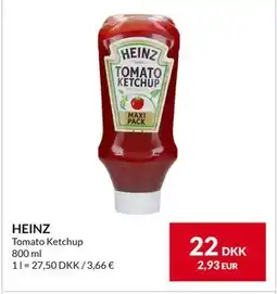 Nielsen's Discount HEINZ, DKK 22 tilbud