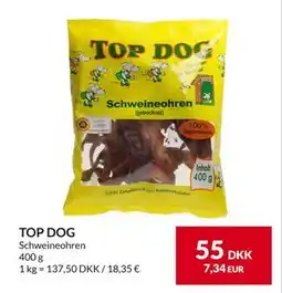 Nielsen's Discount TOP DOG, DKK 55 tilbud