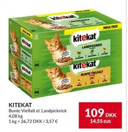 Nielsen's Discount KITEKAT, DKK 109 tilbud