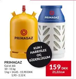 Nielsen's Discount PRIMAGAZ, DKK 159 tilbud