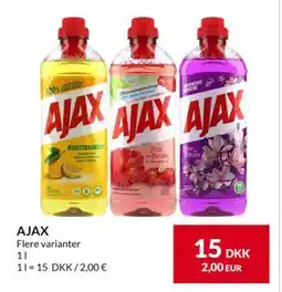 Nielsen's Discount AJAX, DKK 15 tilbud