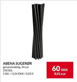 Nielsen's Discount ABENA SUGERØR, DKK 60 tilbud