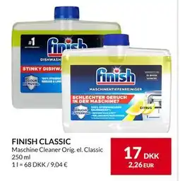 Nielsen's Discount FINISH CLASSIC, DKK 17 tilbud