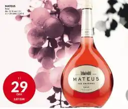Nielsen's Discount MATEUS, DKK 29 tilbud