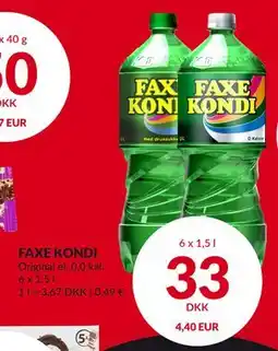 Nielsen's Discount FAXE KONDI, DKK 33 tilbud