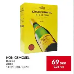Nielsen's Discount KÖNIGSMOSEL, DKK 69 tilbud