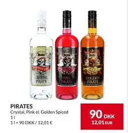 Nielsen's Discount PIRATES, DKK 90 tilbud
